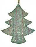 Blue and Pink Pastel Iced Cookie Tree Christmas Ornament 3