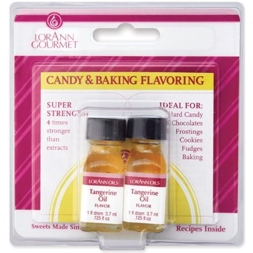 Candy/Baking Flavoring .125 Oz 2/Pkg Tangerine