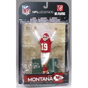  McFarlane Toys NFL Sports Picks Legends Series 5 Action Figure Joe Montana (Kansas City Chiefs)