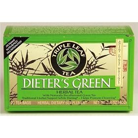 Triple Leaf Dieters Green Herbal Tea 20 Bags