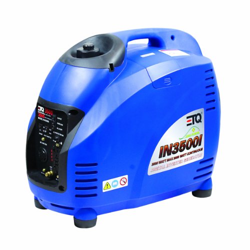 ETQ IN3500I 3500 Watt 149.5cc 4-Stroke Gas Powered Portable Inverter Generator
