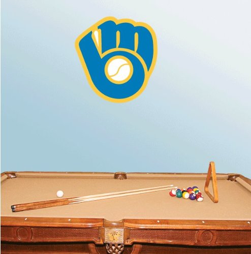 Milwaukee Brewers MLB Wall Decor Sticker 20