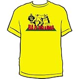 Bad Brains Rasta Lion Yellow Adult T-Shirt