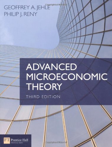 Advanced Microeconomic Theory (3rd Edition)