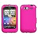 Hard Protector Skin Cover Cell Phone Case for HTC Wildfire S T-Mobile - Hot Pink