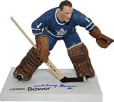 Frozen Pond Toronto Maple Leafs Johnny Bower Autographed Figure