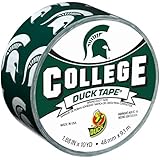 Duck Brand 240293 Michigan State University College Logo Duct Tape, 1.88-Inch by 10 Yards, Single Roll