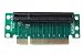 PCI Express x8 Left slot 90 degree Riser Right-angle adapter card 1U 2U