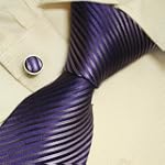 Purple striped cheap ties for men indigo birthday gifts for man fashion silk ties set 5162