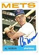 Al Moran autographed baseball card (New York Mets) 1964 Topps baseball card #288