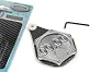 Motorbike Motorcycle Waterproof Carbon Fibre Effect Tax Disc Holder