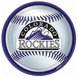 Colorado Rockies Baseball Round Dinner Plates (18) Party Supplies