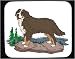 burmese2 - Decorated Mouse Pad with burmese dog mountain canine