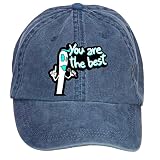 SKKLer Custom You Are The Best Message Washed Cotton Baseball Cap