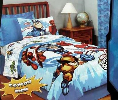 Marvel Superhero Squad Twin Sheet Set