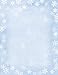 Hortense B Hewitt 80-Pack Sheets Winter Flakes Decorative Paper