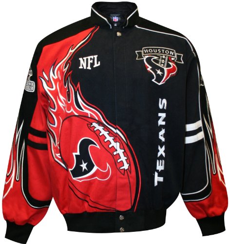 NFL Houston Texans Men's Redzone Jacket (Team, 5X-Large)