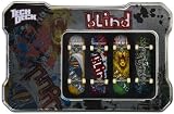 Blind: Tech Deck Tin Box & 4-Finger Skateboards Set