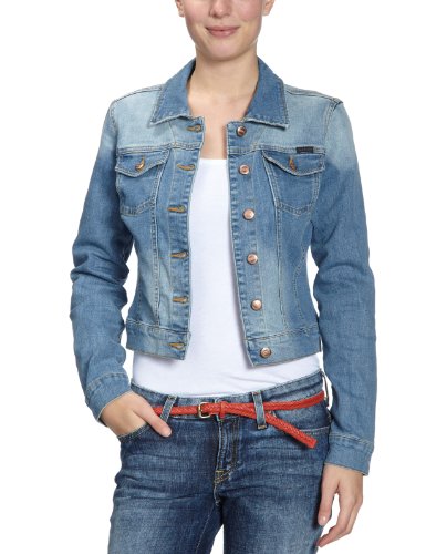 ONLY Damen Jacke, 15066245, Gr. 38 (M), Blau (DENIM) Preisvergleich