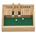 Klappbrett Klipp Klapp Zahlenspiel Rechenspiel Spiel Rechnen W�rfelspiel Holz