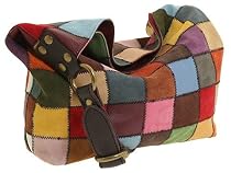 Lucky Brand Leather Patchwork Shoulder Bag