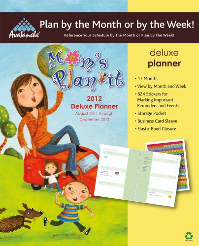 2012 Moms Plan-It Deluxe Planner calendar