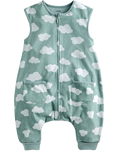 Vaenait Baby Kids Boys 1-7Y Cotton Wearable Blanket Sleepsack Zipup Cloud