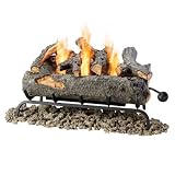 24" Convert-To-Gel Log Set for Traditional Fireplaces - Oak