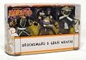 Naruto Mattel 3 Inch Mini Figure 3-Pack #1 (Orochimaru & Grass Ninjas)