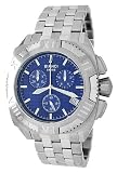 Bianci Swiss Men's Quadra Series Sports Chronograph Watch #1869 (Blue Dial)