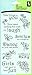 Inkadinkado Thoughts for the Day Clear Stamps