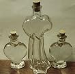 Intimate Ceremony Sand Wedding Unity Bottle Vase Heart Set