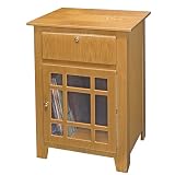 Crosley ST73-OA Richmond Entertainment Center Cabinet (Oak)