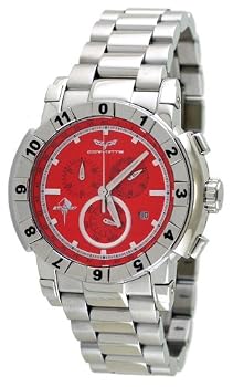 Corvette #CR-276C Men's Stingray Collection Stainless Steel Swiss Chronograph Watch