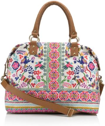 Accessorize Womens Can Can Folk Weekender Bag
