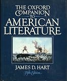 The Oxford companion to American literature