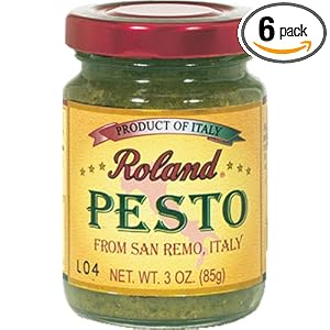 San Remo Pesto with Olive Oil, 3-Ounce Jar (Pack of 6) by San Remo
