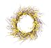 Melrose International Forsythia and Twig Polyester Wreath