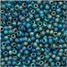 Toho Round Seed Beads 11/0 #167BDF ‘Transparent Rainbow Frosted Teal’ 8 Gram Tube
