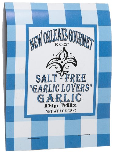 New Orleans Gourmet Foods Salt-Free Garlic Lover