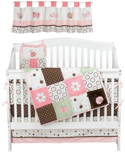 NoJo Ladybug Lullaby 6 Piece Crib Set