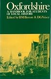 Oxfordshire : a handbook for students of local history