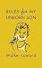 Rules for My Unborn Son