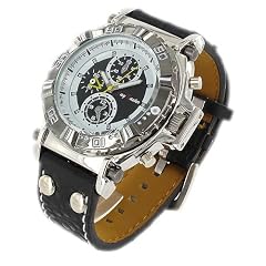 Jay Baxter Herren Lederarmbanduhr Versandfrei innerh. Deut.a1196