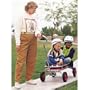Angeles FB0700SR Red Wagon with Protective Gear