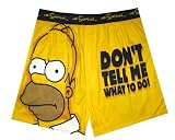  : Homer Simpson - Slack Off Yellow Boxers for men