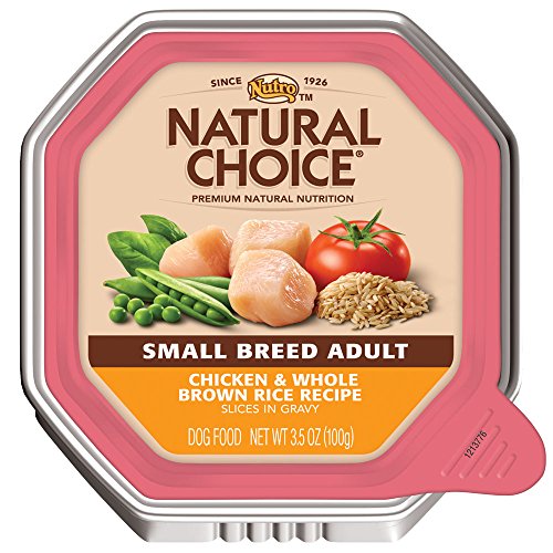 Nutro NATURAL CHOICE Small Breed Chicken Slices Canned Dog Food, 3.5 oz. (Pack of 24)