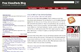 Free Classifieds Blog