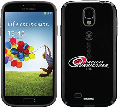 Carolina Hurricanes® - Wordmark 3 design on a Black Samsung Galaxy S4 CandyShell Case by Speck
