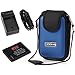 EZOPower BP-70A Battery + Travel Charger Kit + Dark Blue Compact Case for Samsung ST72, ST150F, ST66, ST76, MV800, ST700, ST95, ST90, ST65, PL90, PL200, ST100, ST80, SL605 Digital Camera